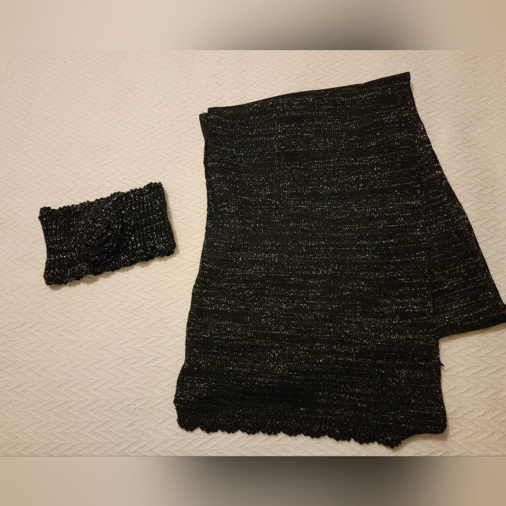 Curations Scarf And Head Band